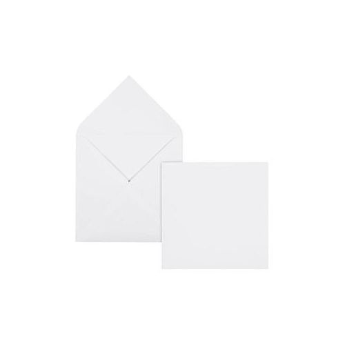 ÖKI Briefumschläge quadratisch ohne Fenster weiß 500 St.
