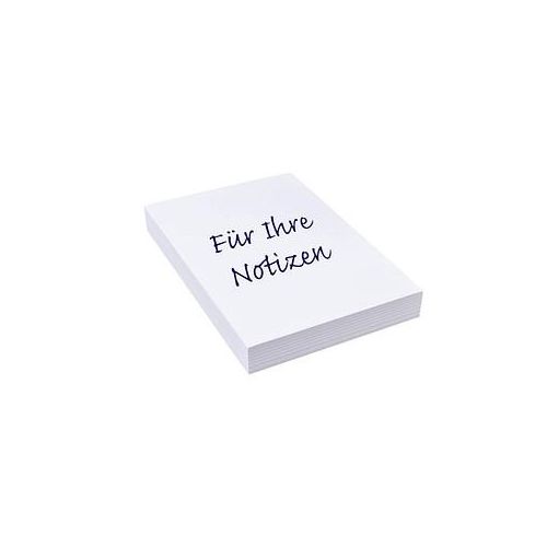 Notizpapier weiß DIN A5, ca. 250 Blatt, 1 Pack