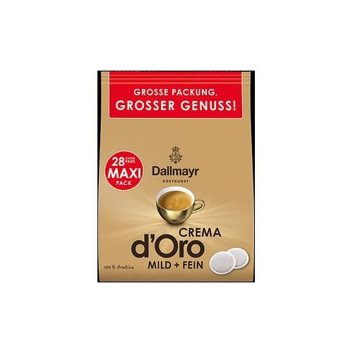 Dallmayr Crema d'Oro Kaffeepads 28 Pads