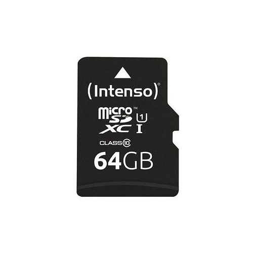 Intenso Speicherkarte microSDXC-Card PREMIUM 64 GB