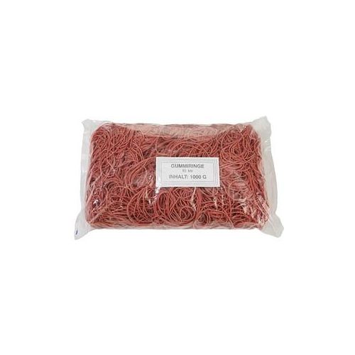 WBV Gummiringe rot, Ø 6,0 cm, 1000,0 g