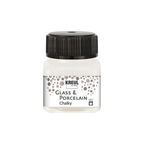 KREUL Chalky Porzellanfarben weiß 20,0 ml