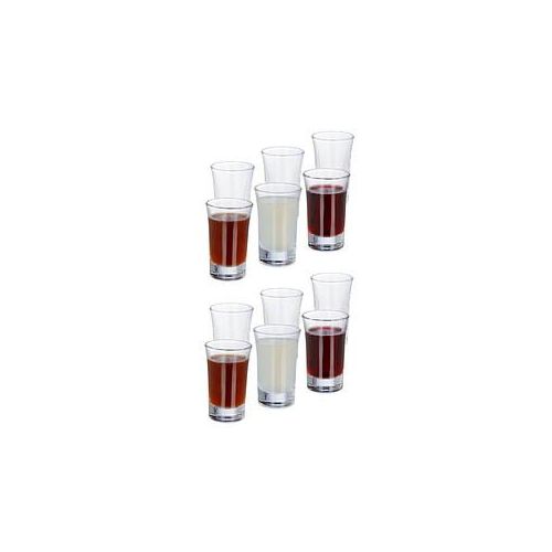 relaxdays Schnapsgläser 40,0 ml, 12 St.
