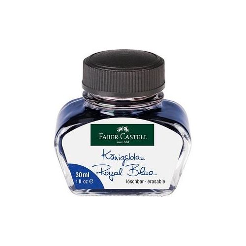 FABER-CASTELL 149839 Tintenfass königsblau 30,0 ml