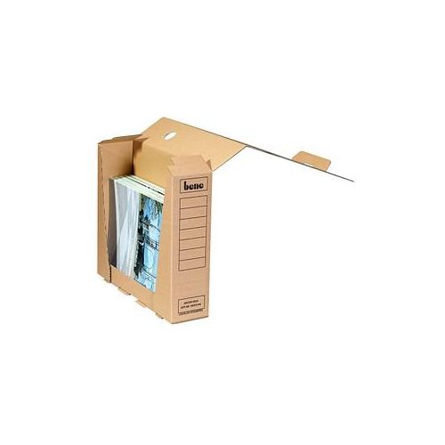 20 bene Archivboxen braun 8,0 x 29,0 x 33,0 cm