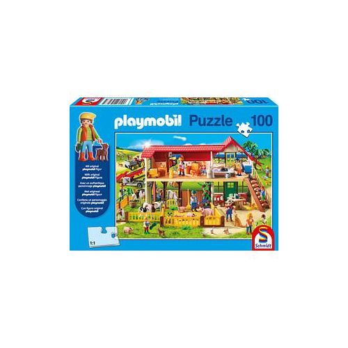 Schmidt Playmobil Bauernhof Puzzle 100 Teile