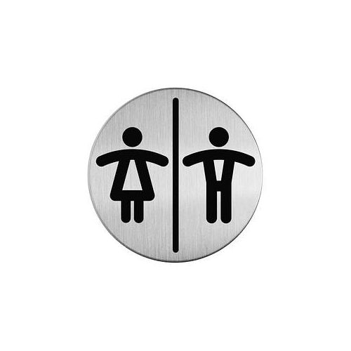 DURABLE Piktogramm "WC Damen/Herren" rund 8,3 cm