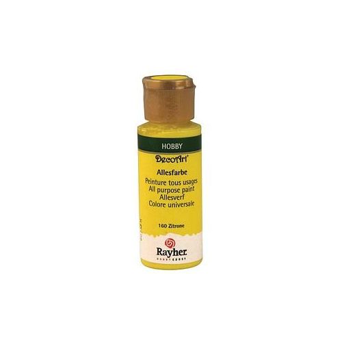 Rayher Allesfarbe Acrylfarben zitrone 59,0 ml