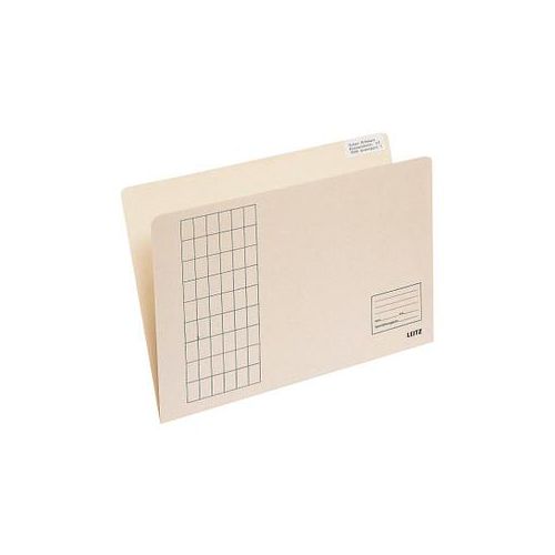 100 LEITZ Einstellmappen 2433 DIN A4 chamois