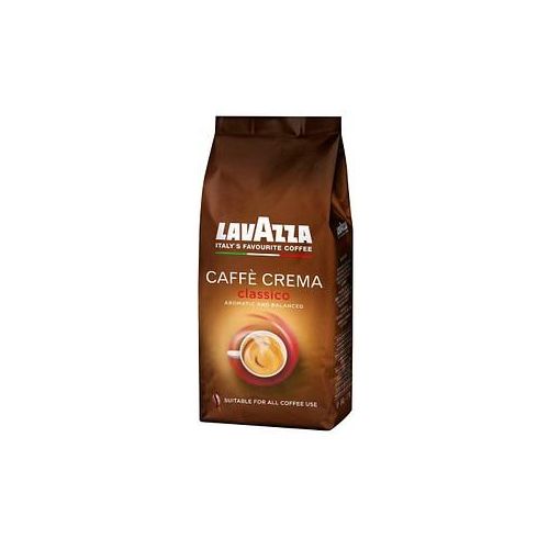 LAVAZZA CAFFÈ CREMA classico Kaffeebohnen Arabica- und Robustabohnen kräftig 500,0 g