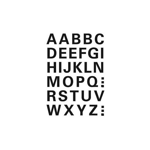 36 HERMA Klebebuchstaben 4163 Buchstaben A-Z 15,0 x 15,0 mm