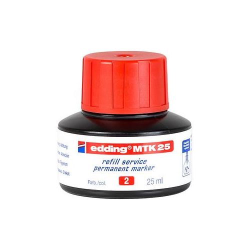 edding Nachfülltinte MTK 25 rot