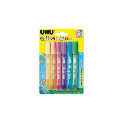 6 UHU Shiny Klebestifte 6x 10,0 ml