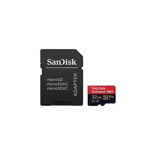 SanDisk Speicherkarte microSDHC-Card Extrem PRO 32 GB
