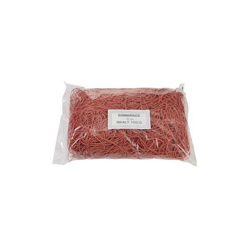 WBV Gummiringe rot, Ø 8,0 cm, 1000,0 g