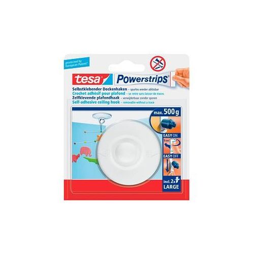 tesa Powerstrips Klebehaken für max. 500,0 g 30,0 x 30,0 mm