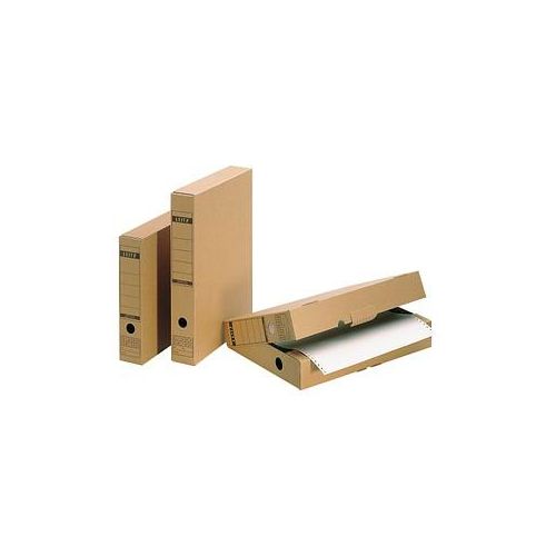 10 LEITZ Archivboxen 6084 braun 7,0 x 26,5 x 32,5 cm