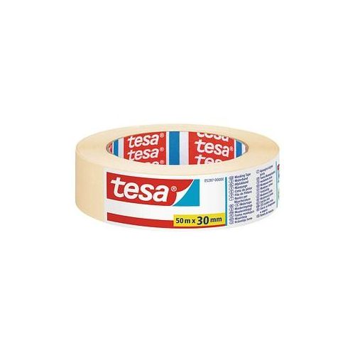 tesa ECONOMY Kreppband beige 30,0 mm x 50,0 m 1 Rolle