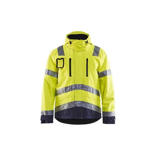 BLAKLÄDER® unisex Regenjacke "4837" gelb Größe XL