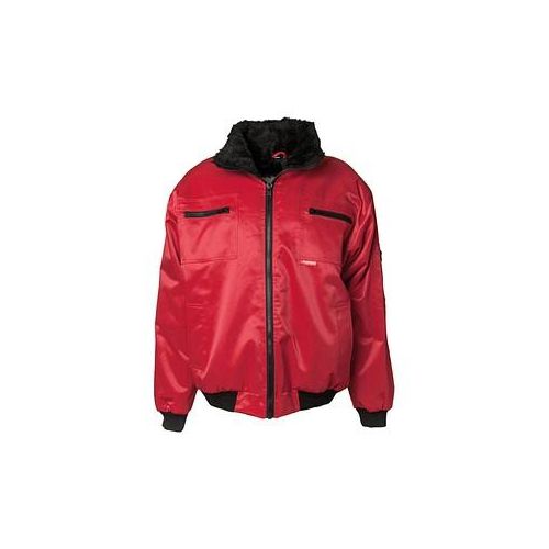 PLANAM® Herren Pilotenjacke GLETSCHER rot Größe 3XL