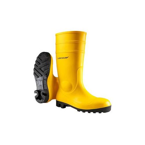 DUNLOP® unisex S5 Sicherheitsstiefel gelb Größe 41