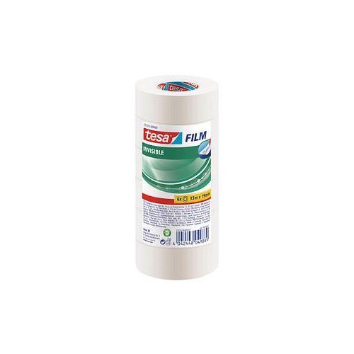 tesa INVISIBLE Klebefilm matt 19,0 mm x 33,0 m 6 Rollen