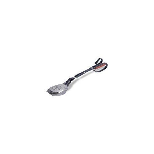 V-Tong Burger Zange, Grillbesteck schwarz/holz, 51cm
