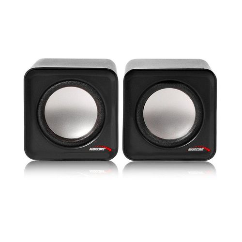 Audiocore AC870 Stereo, 2.0 PC-Lautsprecher (6 W