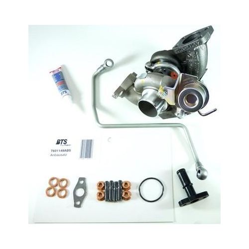 Lader, Aufladung TURBO SERVICE SET BUDGET von BTS Turbo mit Ölzulaufleitung (T981043BT) Lader Luftversorgung ATL, ATL, Turbolader, Abgasturbolader, Kompressor, G-Lader