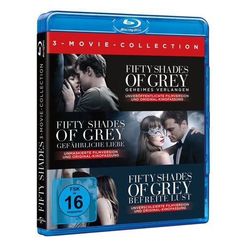 Fifty Shades of Grey 1-3 Box (Blu-ray)