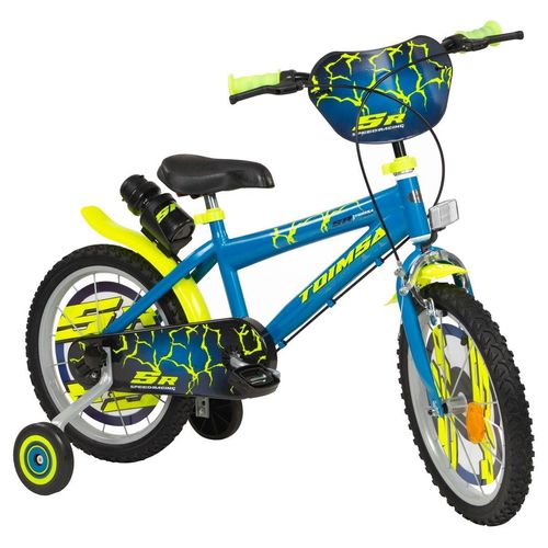Toimsa Bikes Kinderfahrrad 16 Zoll Kinder Fahrrad Kinderfahrrad Rad Bike Lightning Blau 16212