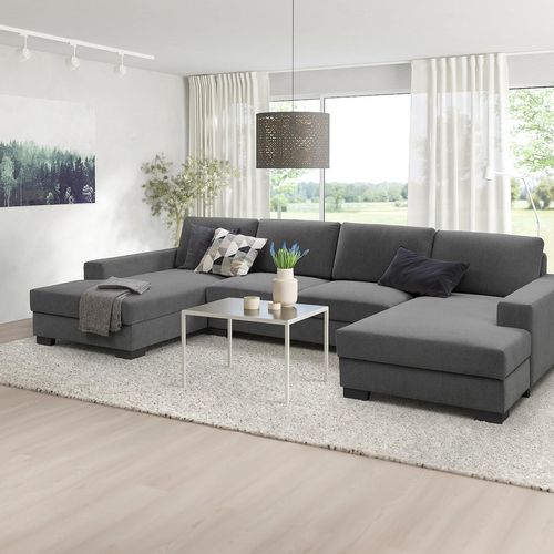 SÖRVALLEN 4er-Sofa mit Récamieren