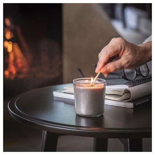 ENSTAKA Duftkerze im Glas