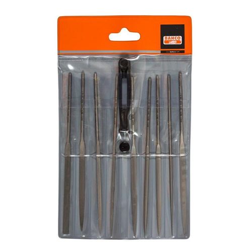 BAHCO 9 pce set of 16cm needle cut 1