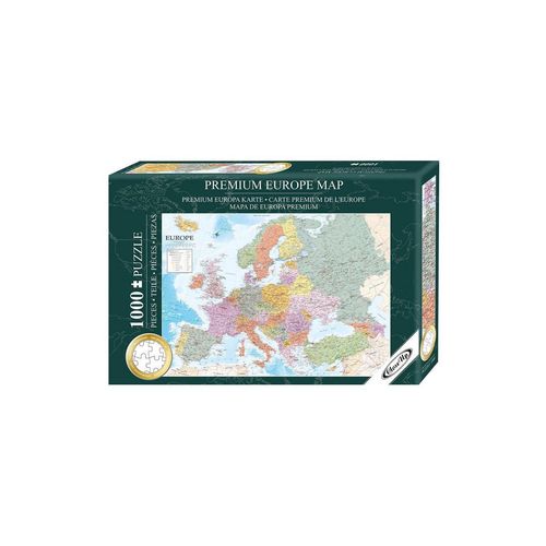 Close Up Spiel, »Europakarte Puzzle 1000 Teile Englisch 68 x 48 cm«