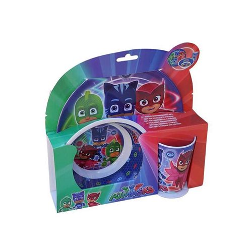 Barbo Toys PJ Mask 3 pcs Melamine set w/o rim