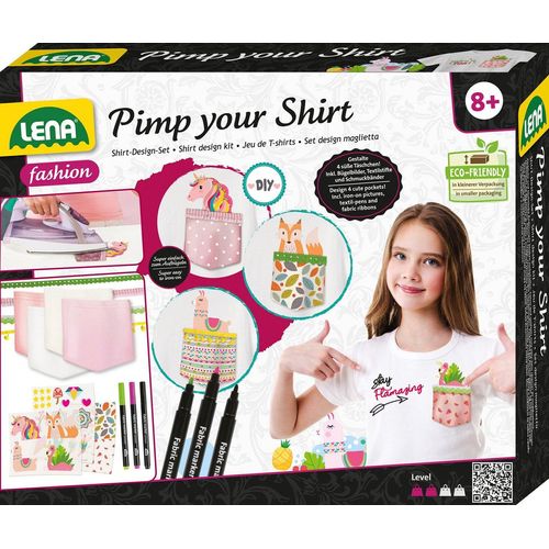 Lena® Kreativset Pimp your Shirt, bunt