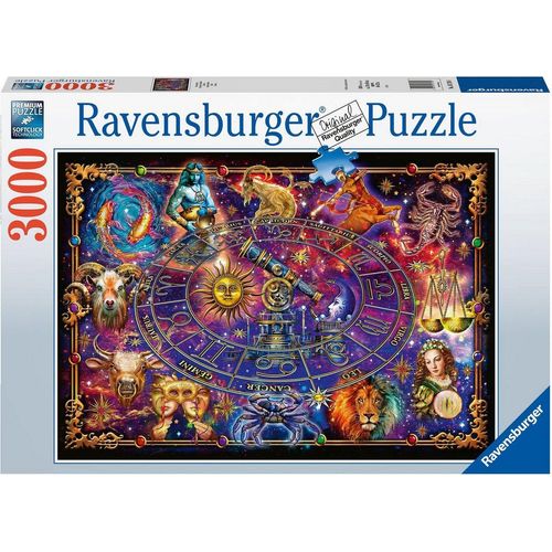 Ravensburger Puzzle Sternzeichen, 3000 Puzzleteile, Made in Germany, FSC® - schützt Wald - weltweit, bunt