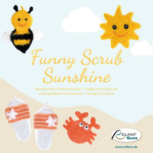 Rellana Heft „Funny Scrub – Sunshine“