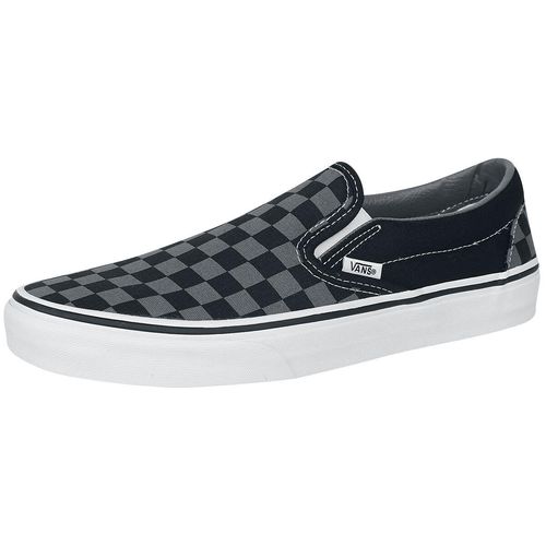 Vans Classic Slip-On Checkerboard Sneaker schwarz grau in EU46