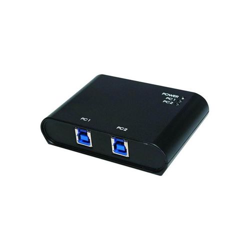 LogiLink 2-Port USB 3.0 sharing switch USB-Hubs - 2 - Schwarz