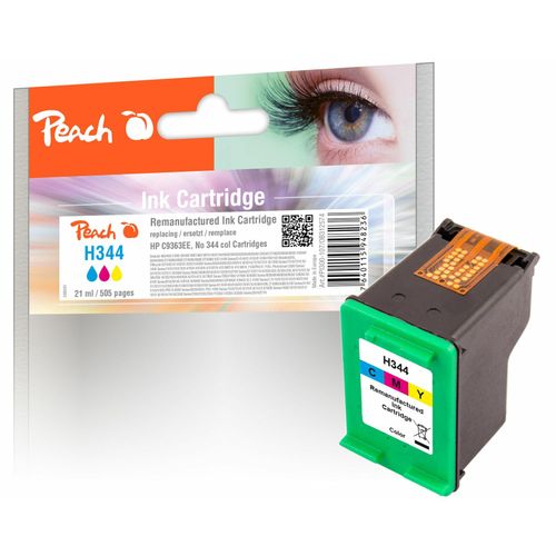 Peach HP 344 Druckkopf XL col ersetzt HP No. 344, C9363EE für z.B. HP DeskJet 460, HP DeskJet 460 C, HP DeskJet 460 CB, HP DeskJet 460 WBT, HP PSC 1600 (wiederaufbereitet)