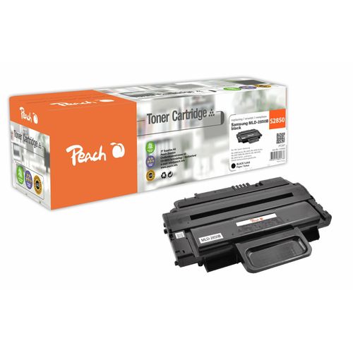 Peach S2850 Toner bk ersetzt Samsung ML-D2850B/ELS, SU654A für z.B. Samsung ML -2400, Samsung ML -2450, Samsung ML -2450 P, Samsung ML -2451 (wiederaufbereitet)