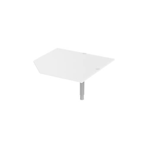 Schäfer Shop Select Winkelplatte PLANOVA ERGOSTYLE, CAD, B 1200, weiß