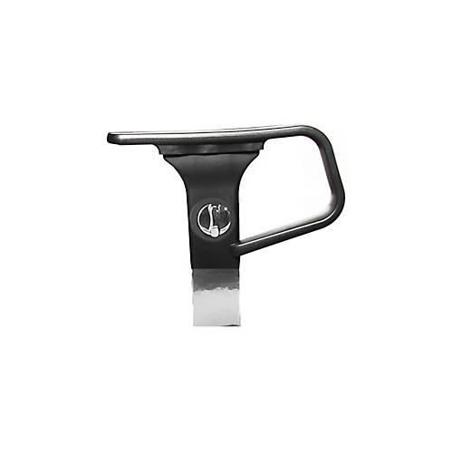Armlehnen für Drehstuhl Ergo Point, höhenverstellbar, schwarz/chrom