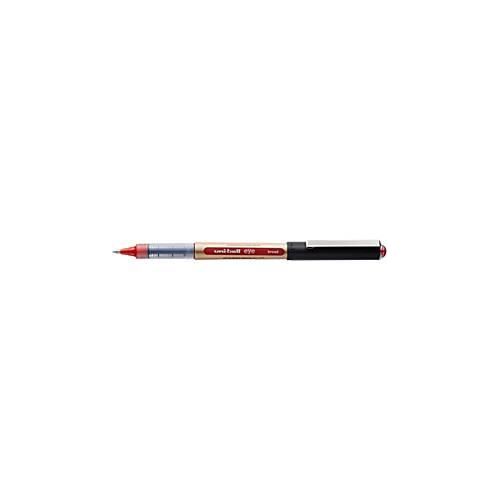 Gelschreiber Uni-ball eye, dokumentenecht, 12 Stück, 0,65 mm, rot