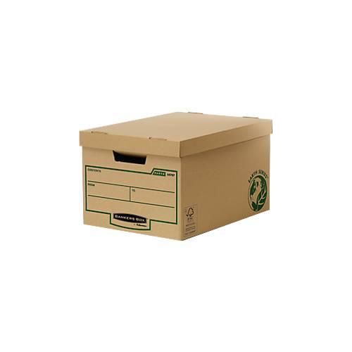 Archivbox Bankers Box® Earth, passend für 5 Archivschachteln, 100 % Recycling-Karton, 10 Stück