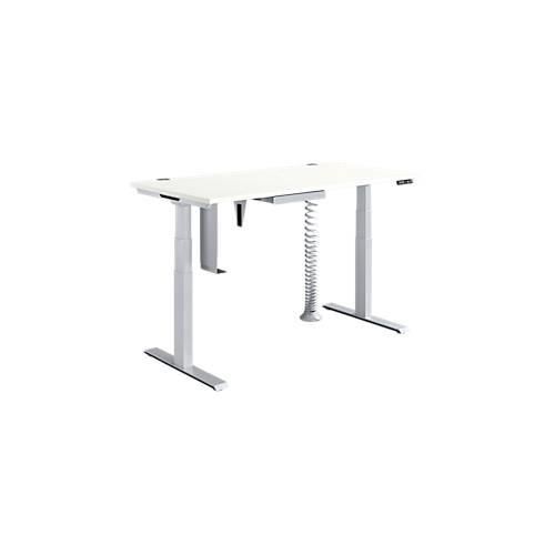 Schäfer Shop Genius Komplettangebot MODENA FLEX 5-tlg., Schreibtisch elektr. höhenverstellbar, PC-Halterung