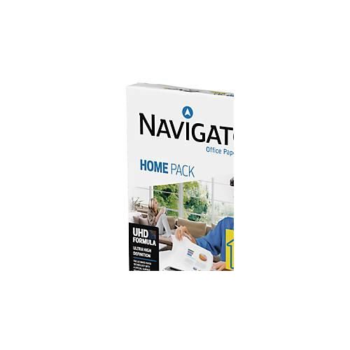 Kopierpapier Navigator Home Pack, DIN A4, 80 g/m², hochweiß, 1 Paket = 250 Blatt