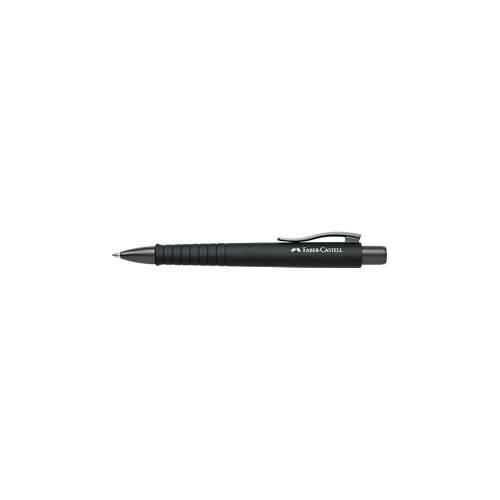 Faber-Castell Druckkugelschreiber Poly Ball XB, XB-Mine, schwarz